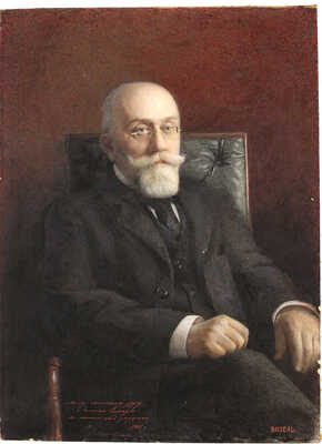 Визель Эмилий Оскарович. Мужской портрет